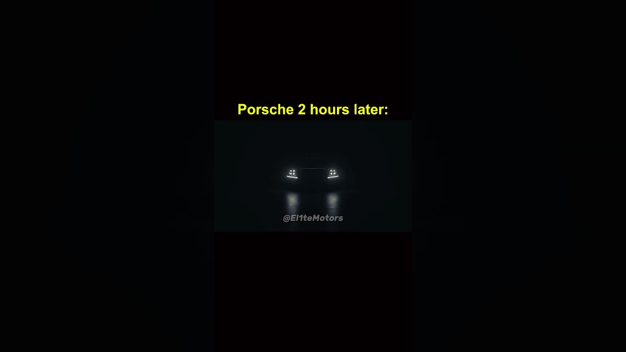 Porsche Really Stole Tesla's Spotlight 💀…