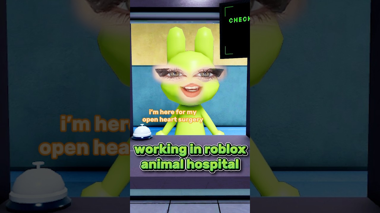 THEY WERE SO SCARED🤣 #roblox #funny #skit #animalhospital #animalhospitalroblox #robloxfunny