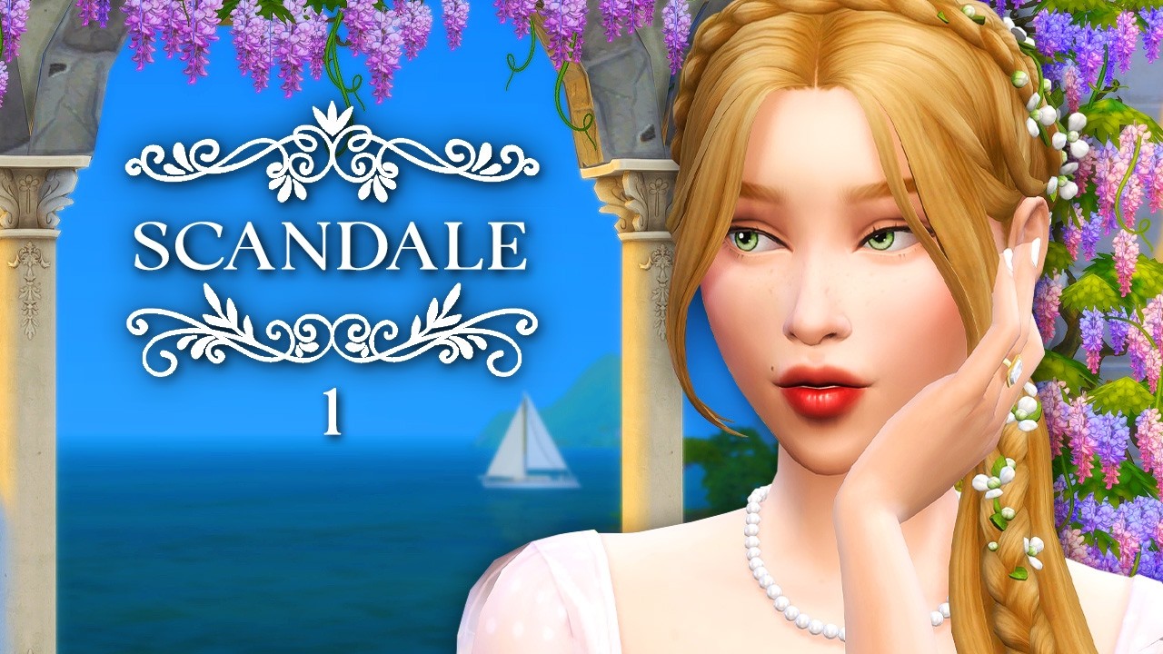 Premier Bal 🪻| Scandale #1| Let's Play Narratif Sims 4