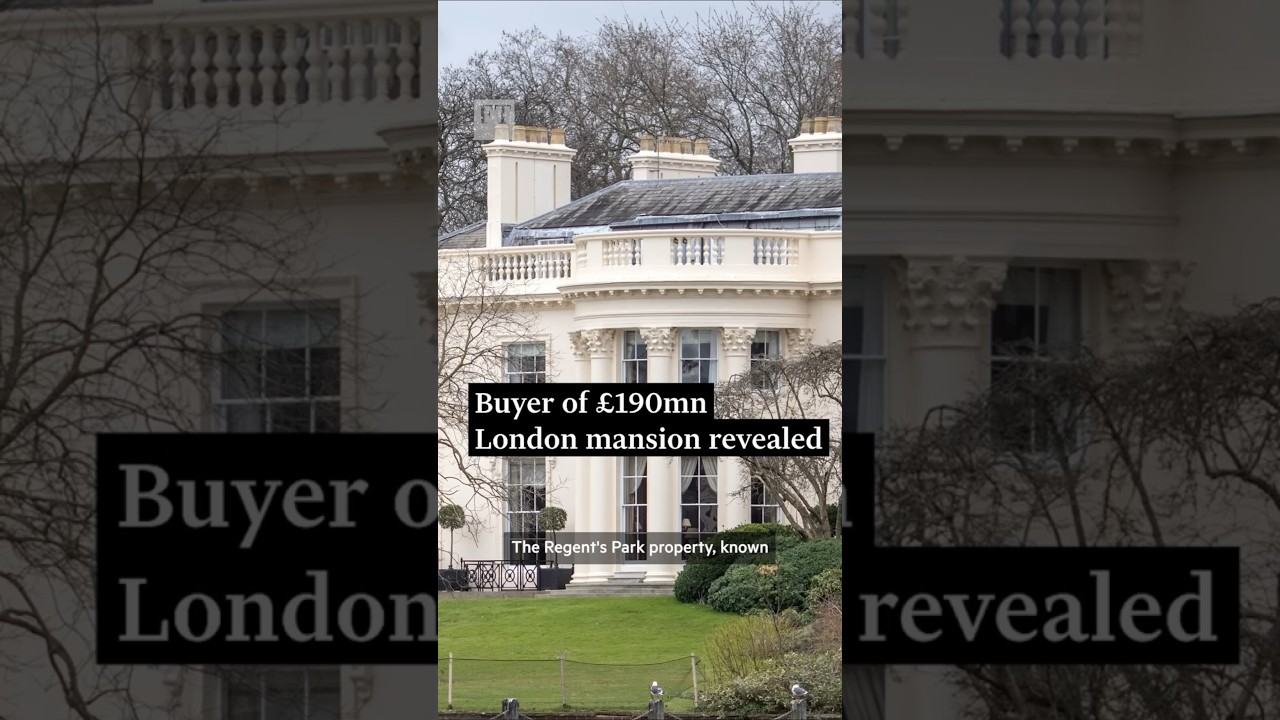 UAE billionaire’s son revealed as buyer of £190mn London mansion | FT #shorts
