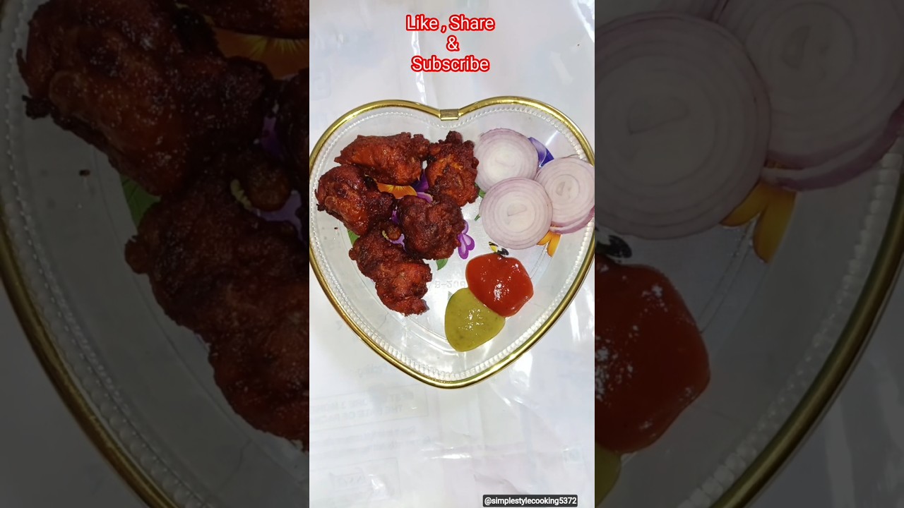 🤩 Chicken Pakoda Recipe🍗 #shorts #food  #chicken #pakoda #recipe #video #virals