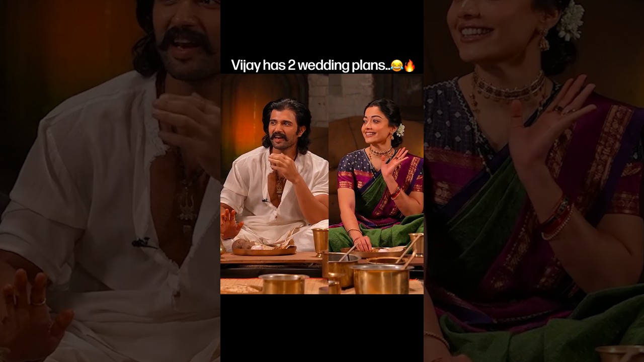 Vijay’s Two Wedding Plans With Rashmika 😂❤️