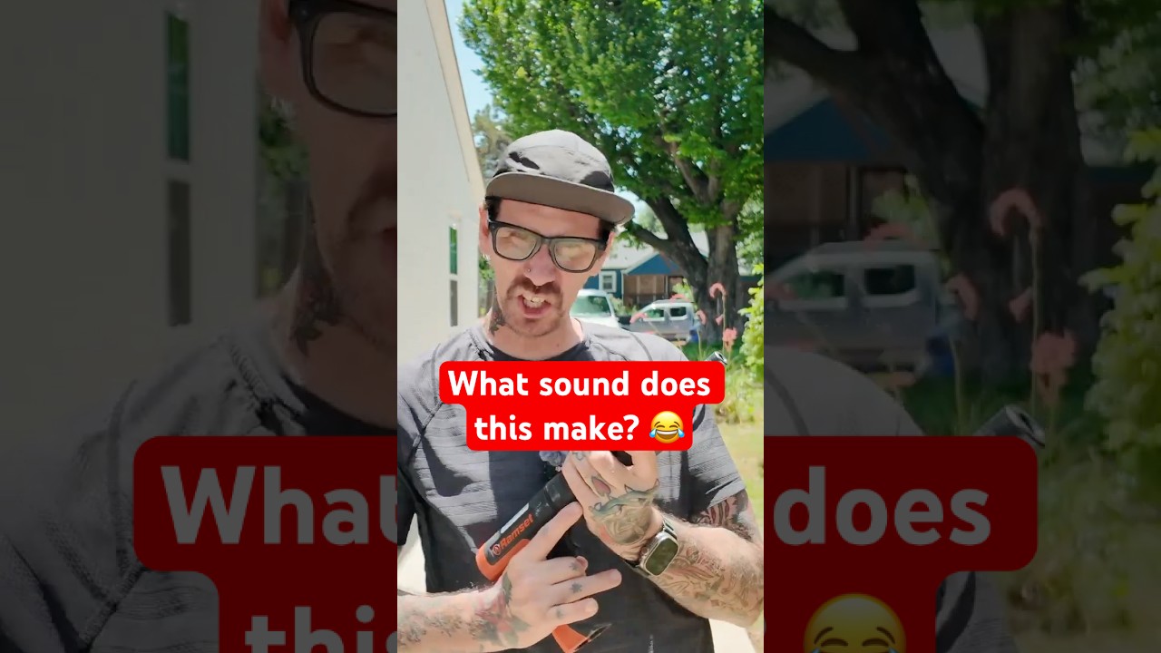 What sound does this tool make? 😂
