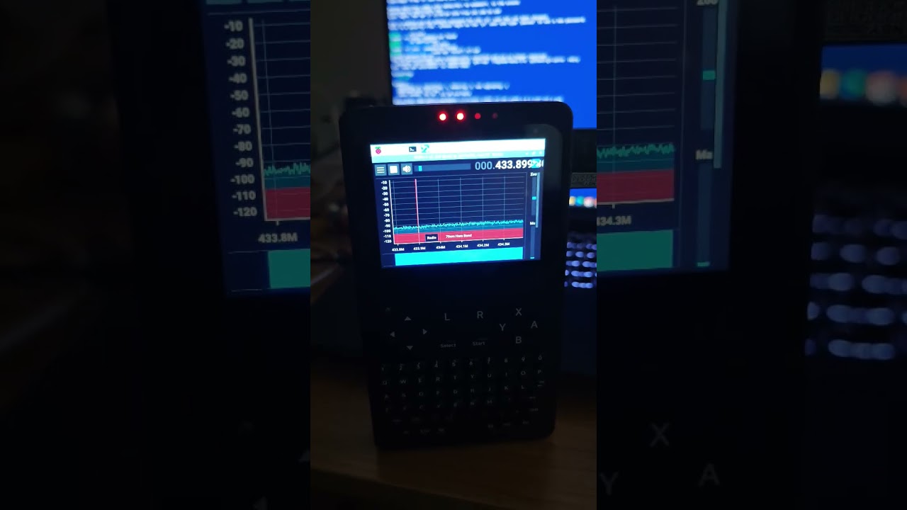 Testing new module for Cardputer ADV #cardputer #bricefirmware #radio #iot