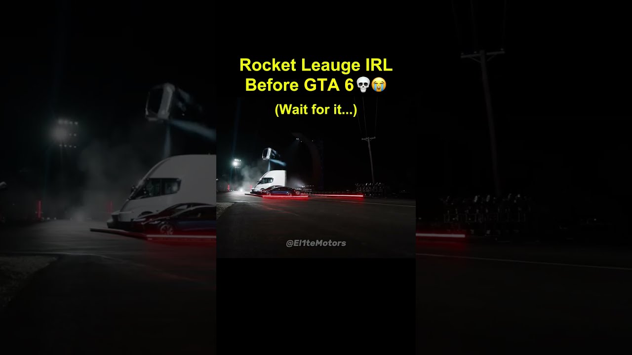 Rocket Leauge IRL before GTA 6 😭🙏