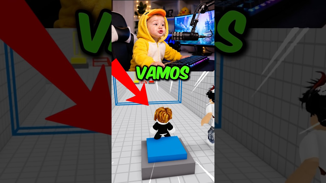 Teamwork Obby With A SLENDER?! 🤯 #roblox #robloxshorts