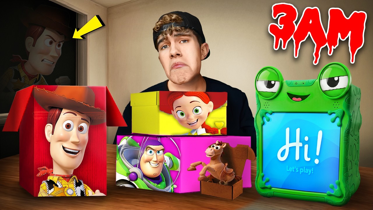 ÖFFNE NIEMALS ALLE TOY STORY 5 MYSTERY BOXEN um 3 UHR!!