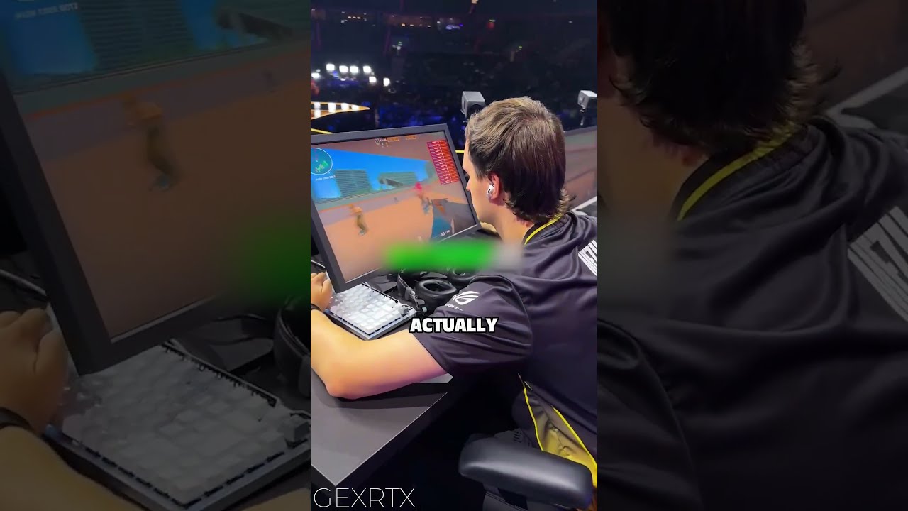 Pro Gamers EAT Their Monitor...!? 😰 #shorts