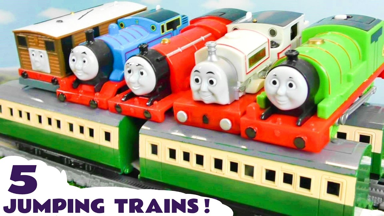 Can 5 Jumping Thomas trains save Gordon's Mega Express?