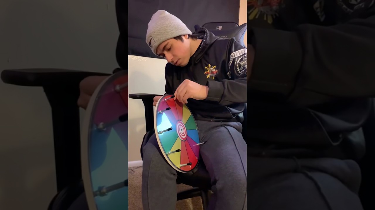 Unboxing A Spinning Wheel For GFUEL Mixes! 🔥