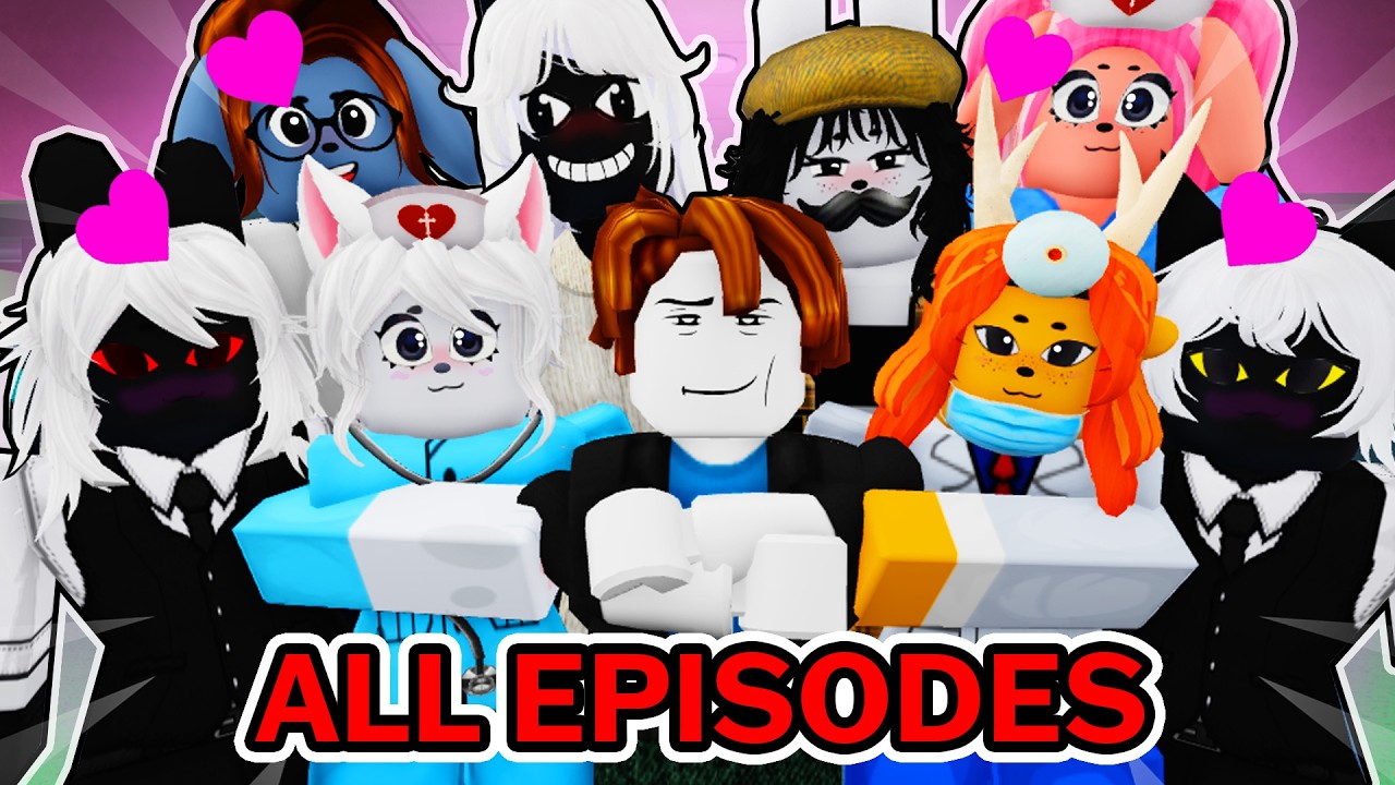 ANIMAL HOSPITAL, BUT THERE ARE ONLY GIRLS!? - FINAL (All episodes) Roblox Animation