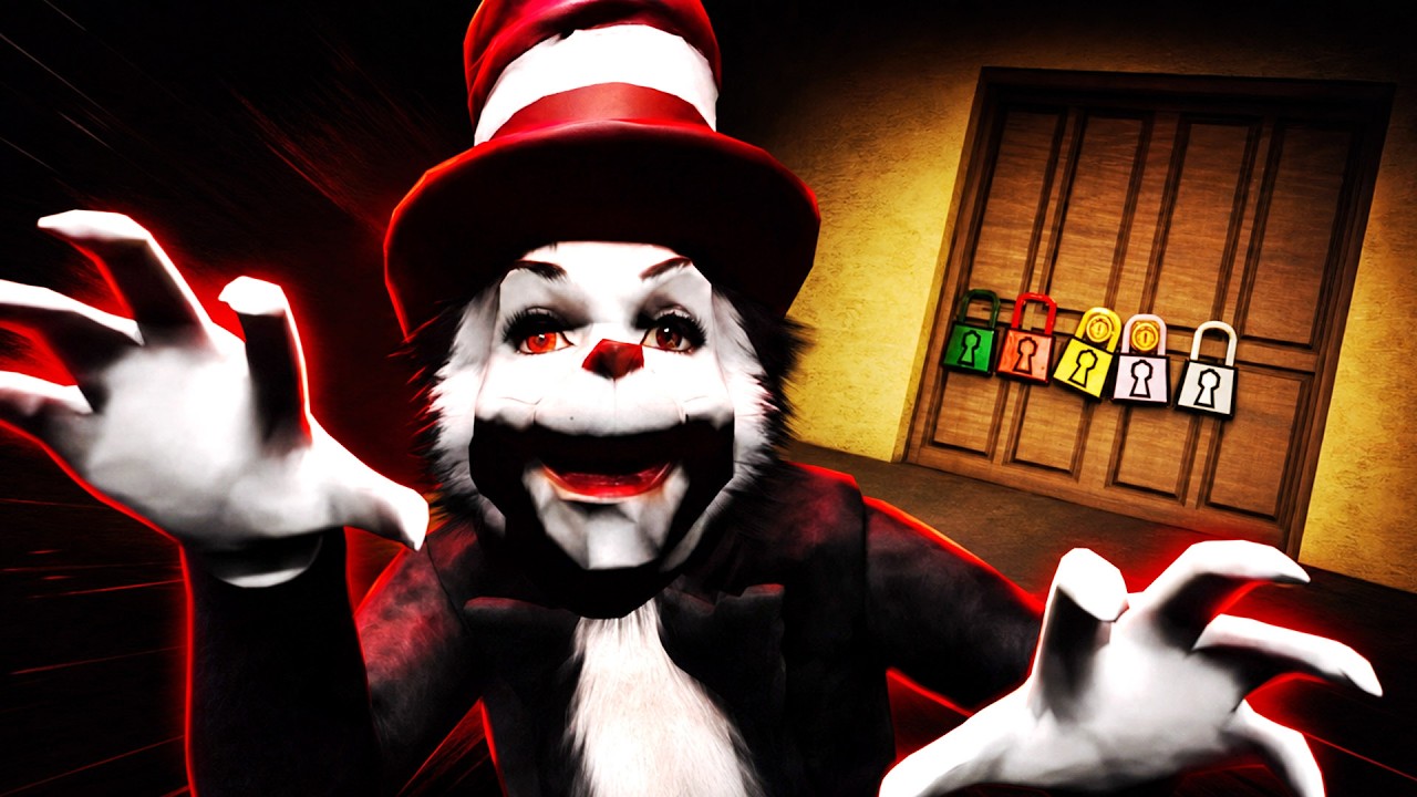 I Tried to Escape the Cat in the Hat in Roblox..