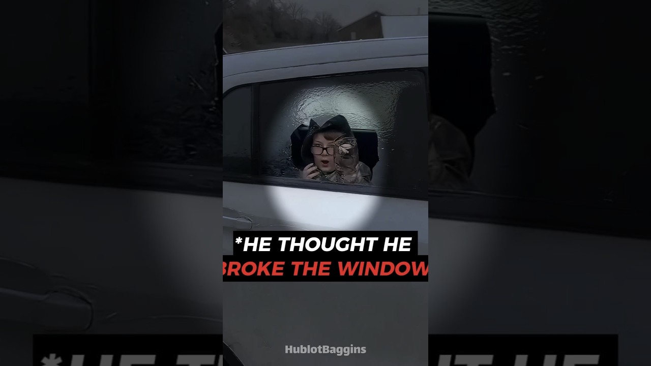 He Thought He Broke the Window 😭 #shorts