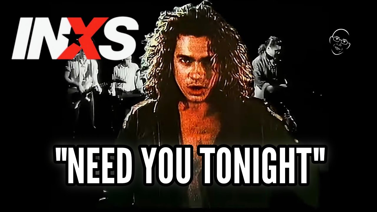GUITAR TEACHER REACTS to INXS' "Need You Tonight" official music video