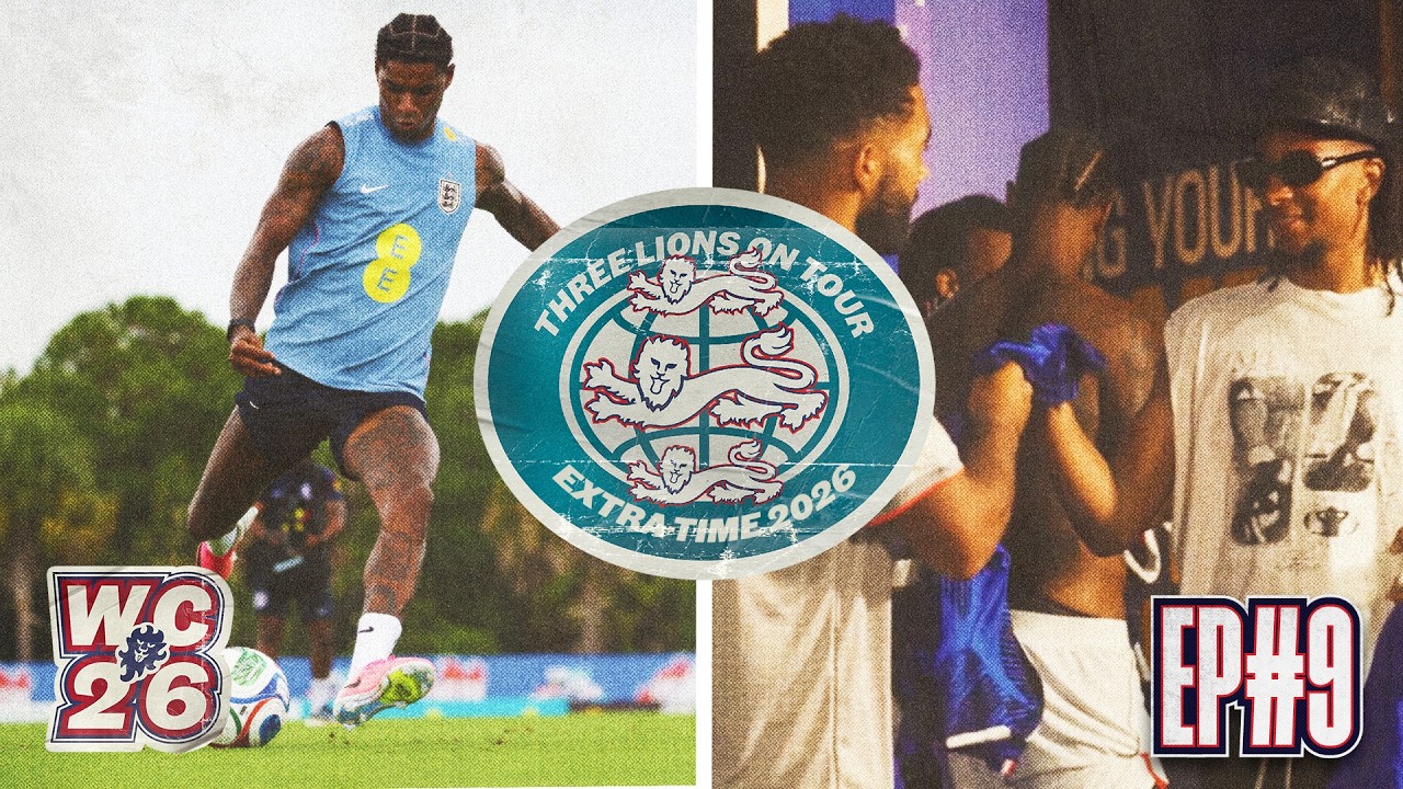 Rashford’s free-kick tutorial 🎓 Behind the scenes as Lions claim bronze 🥉 | Ep. 9 | Extra Time