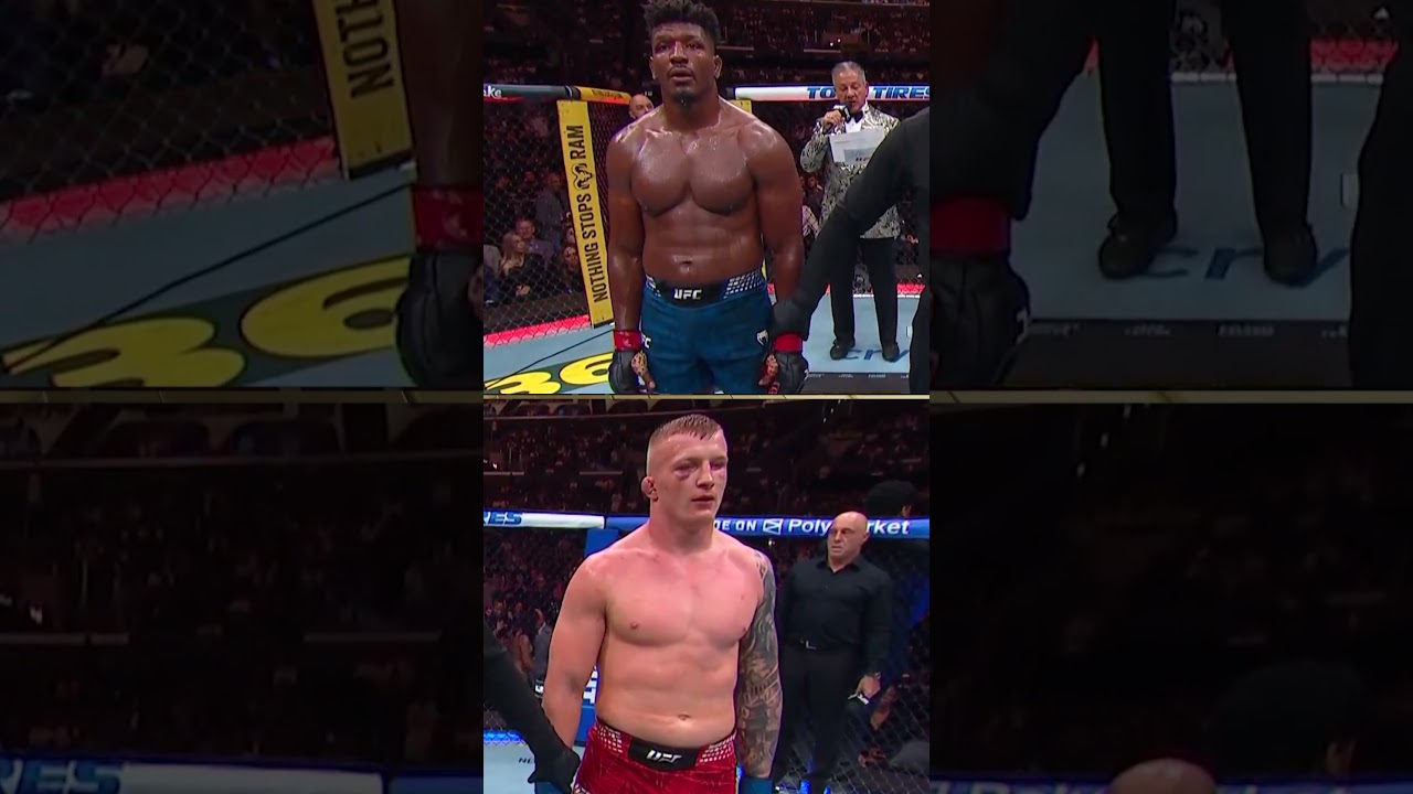Alanzo edges the split decision 😳 #ufc331