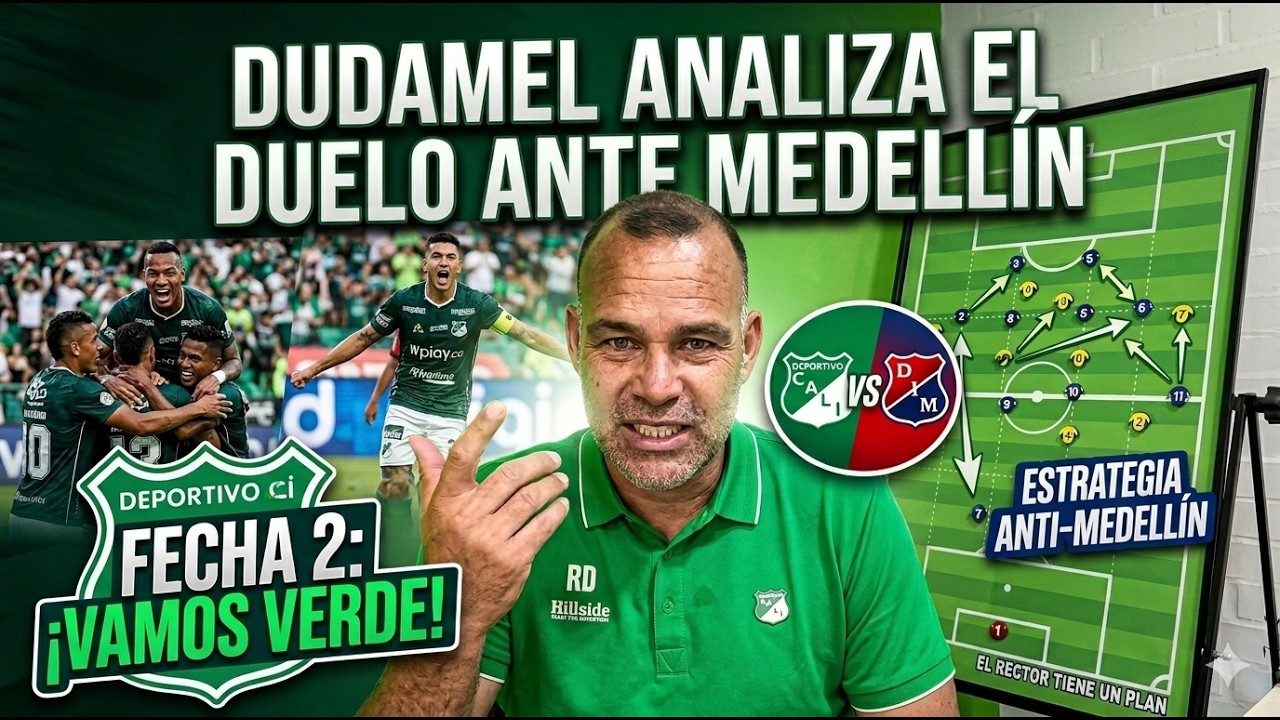 Declaraciones de Rafael Dudamel por la previa de la fecha 2 ante Medellín.