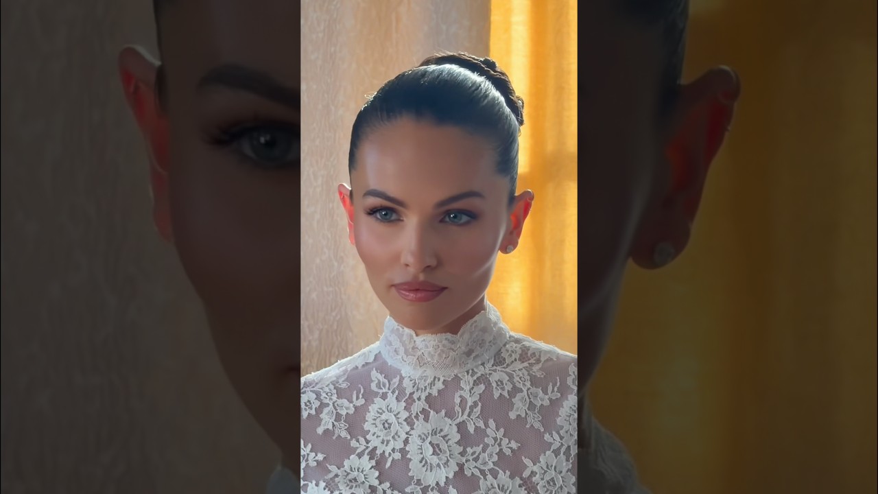 Thylane’s Makeup For Her Wedding Day | Andreea Ali #shorts