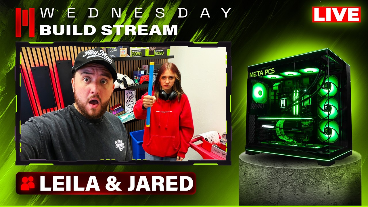 BUILDING IN THE 3500X LIVE! RATING SETUPS AND TALKING TECH!