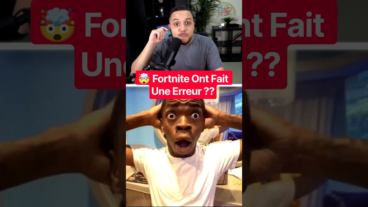 Fortnite Ont Fait Une Erreur ??