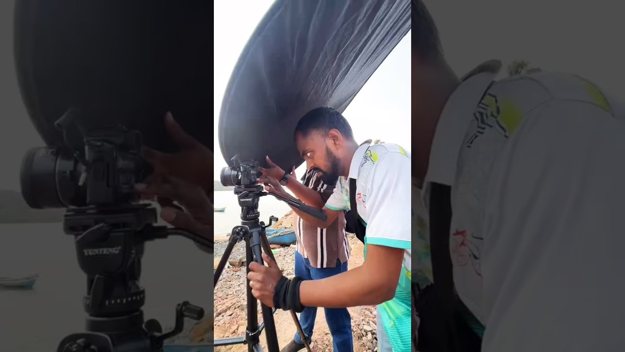 Taking Beautiful Shot 🎥🙌 #shoot #village #webseries #cameraman #dop #cinematographer #cinematography