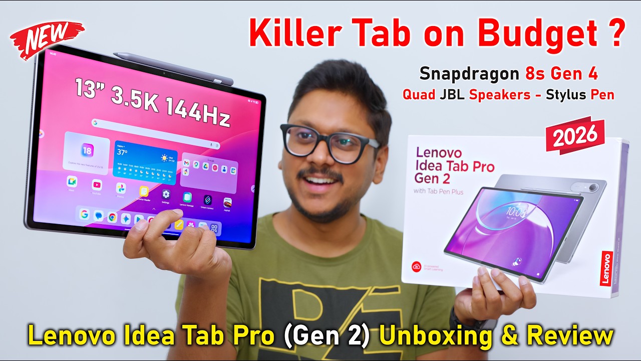 Best Tab to Buy in Sale..? 😱 Lenovo Idea Tab Pro Gen 2 (2026) with Dolby ATMOS Speakers🔥