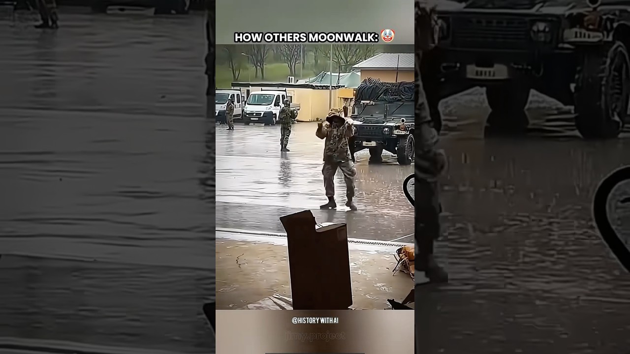 How Others Moonwalk VS This Woman 🔥🤯🔥 #historywithai #trending #meme #trollface #edit