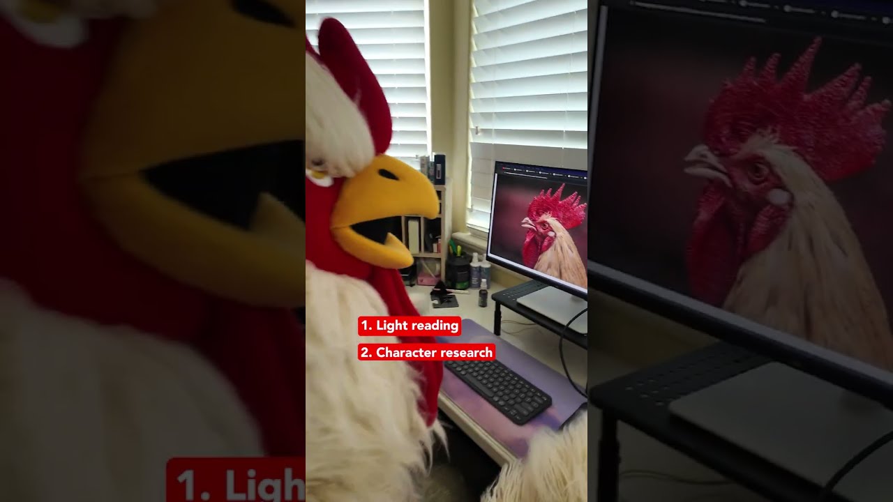 The nicest crib a cock could ask for! 🐔