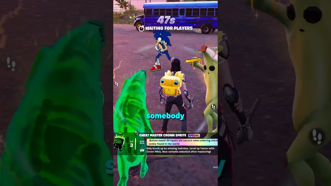 Hunting for Fortnite's RAREST Sprite #shorts