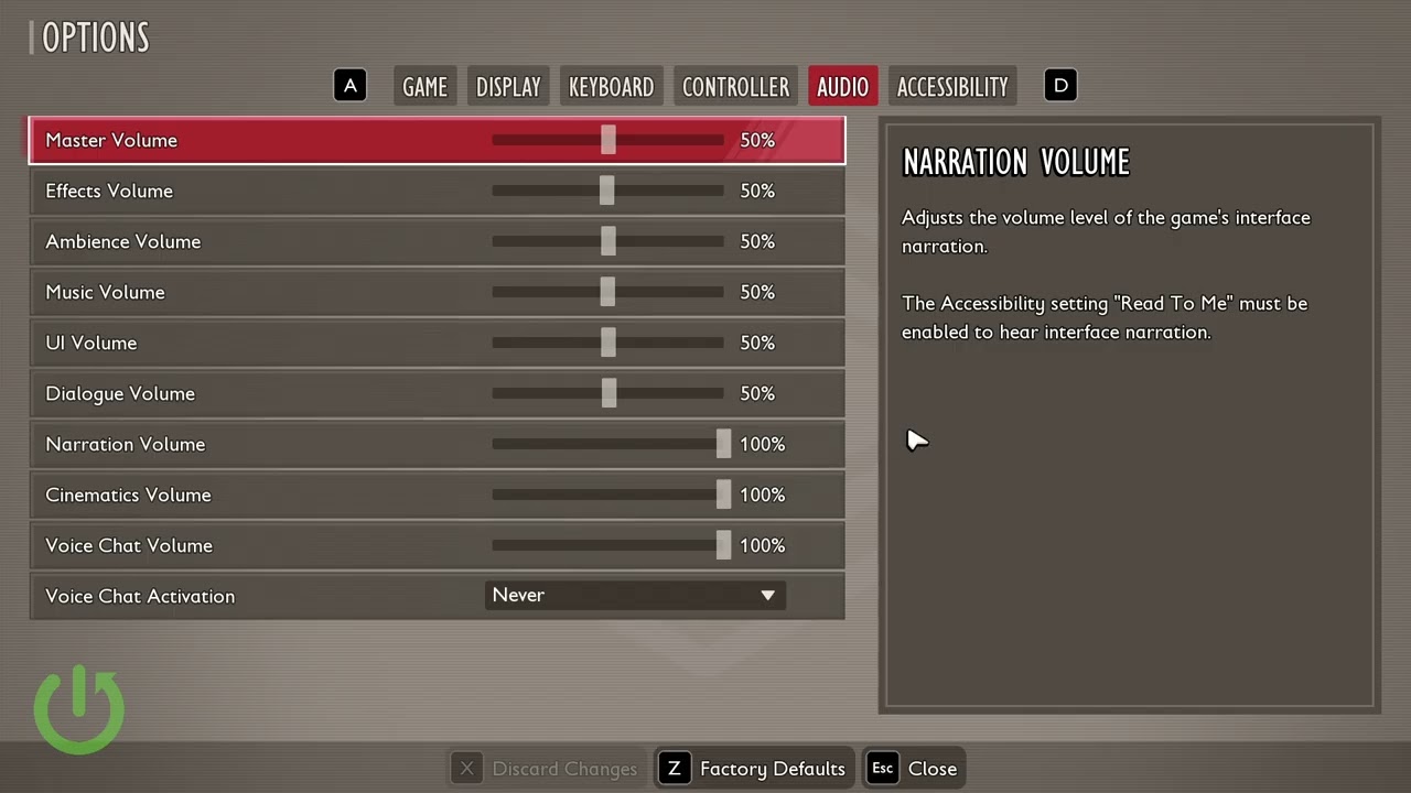 Grounded 2 - How to Change Narration Volume