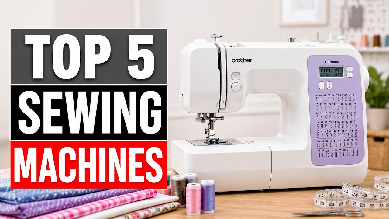 Top 5 Best Sewing Machines in 2026