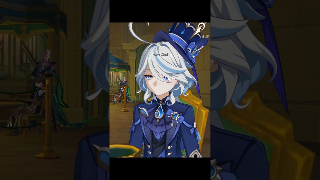 Where's the WoMenu? #genshinimpact #furina #aether #escoffier #animation #genshin