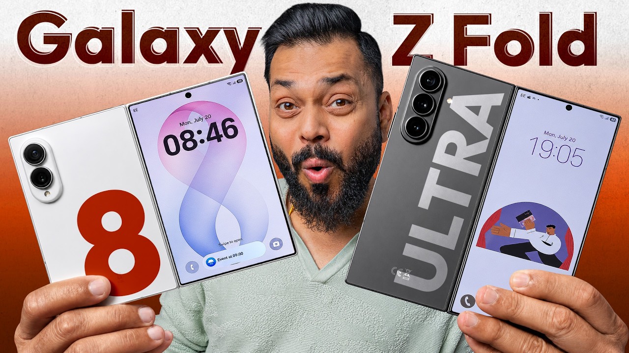 Samsung Galaxy Z Fold 8, Fold 8 Ultra Hands On & First Look ⚡ New Fold, New Shape!