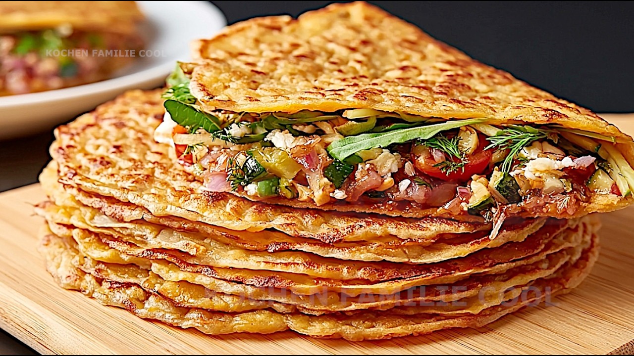 BETTER THAN TORTILLA! Can a Two-Ingredient Lentil Wrap Really Fold Without Tearing? No flour