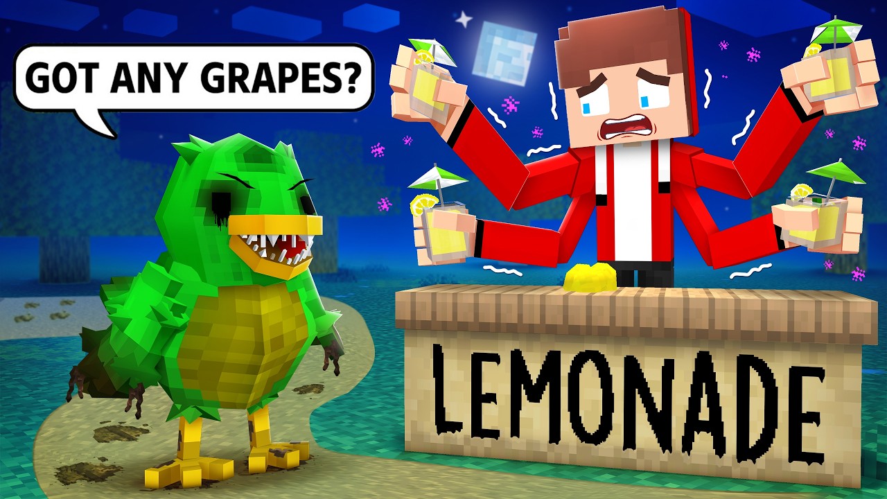 JJ vs Mikey.EXE DUCK SONG! - Maizen Minecraft Animation
