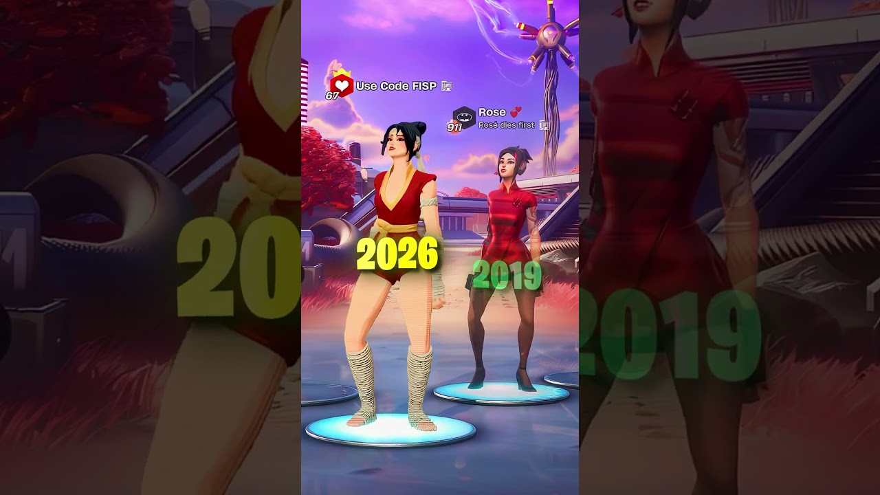 NEW Vs Old Fortnite Skins | Billie Jean Edit 🕺🔥