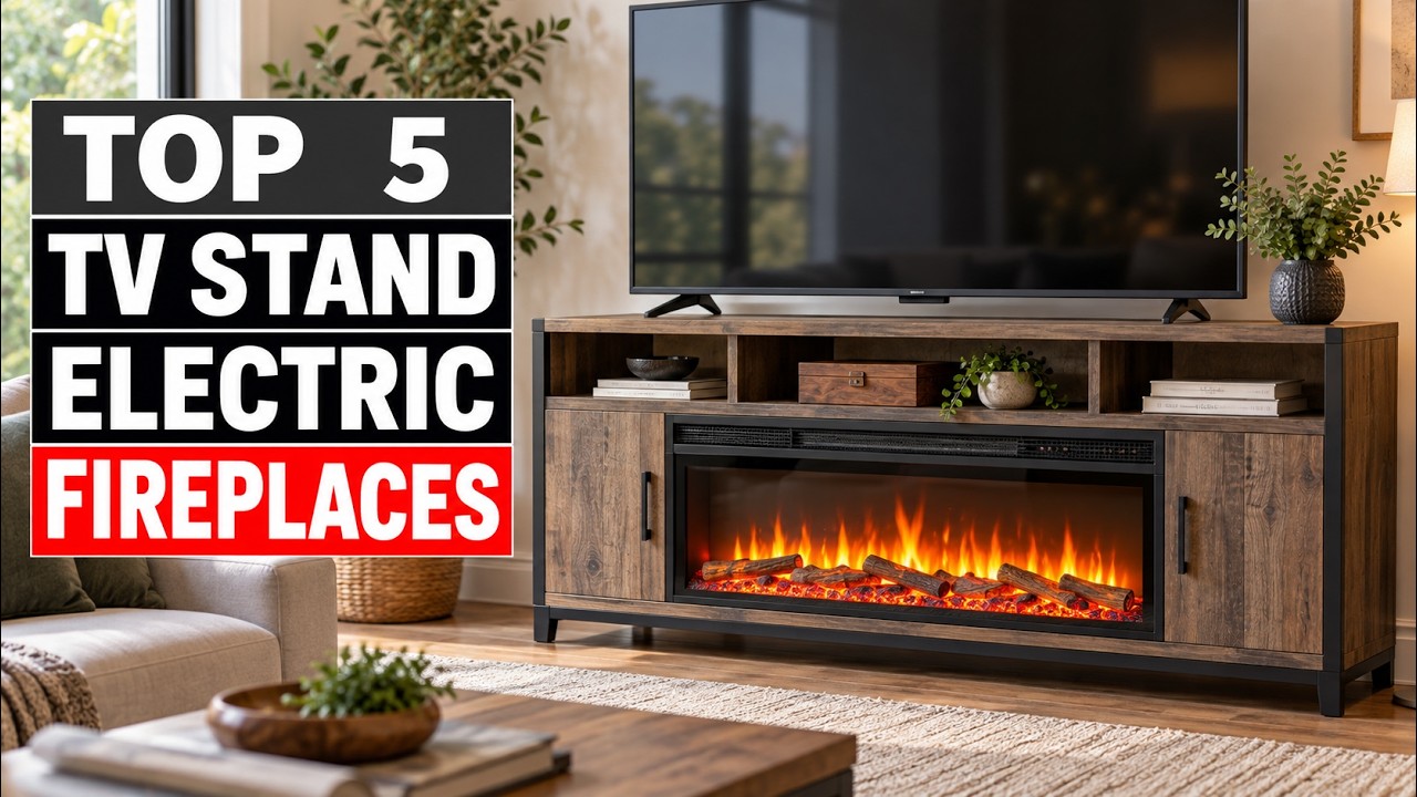 Top 5 Best TV Stand Electric Fireplaces in 2026