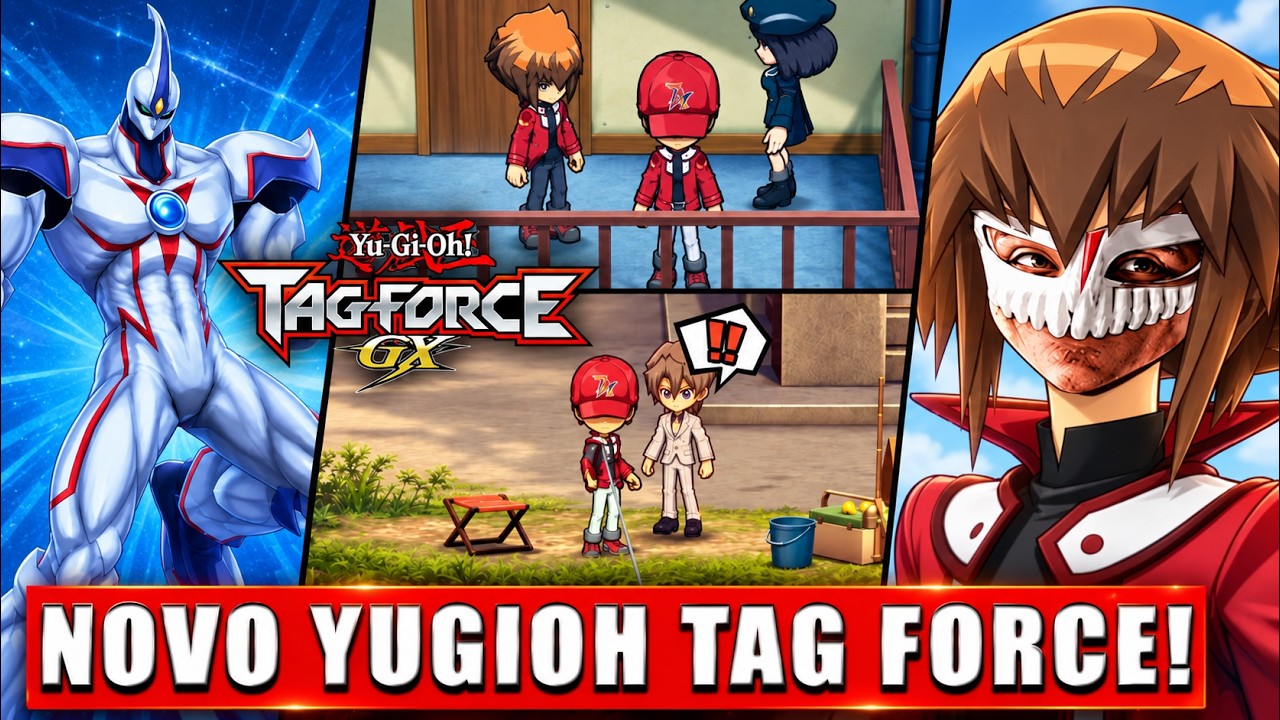 DEPOIS DE ANOS… YU-GI-OH TAG FORCE GX ESTÁ DE VOLTA! | TODAS AS NOVIDADES DO NOVO JOGO!