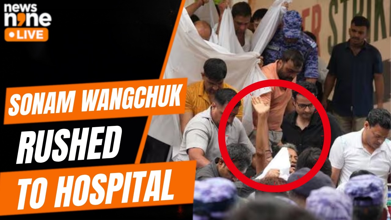 Delhi: Sonam Wangchuk Taken To Hospital After 21-Day Hunger Strike | Jantar Mantar Protest