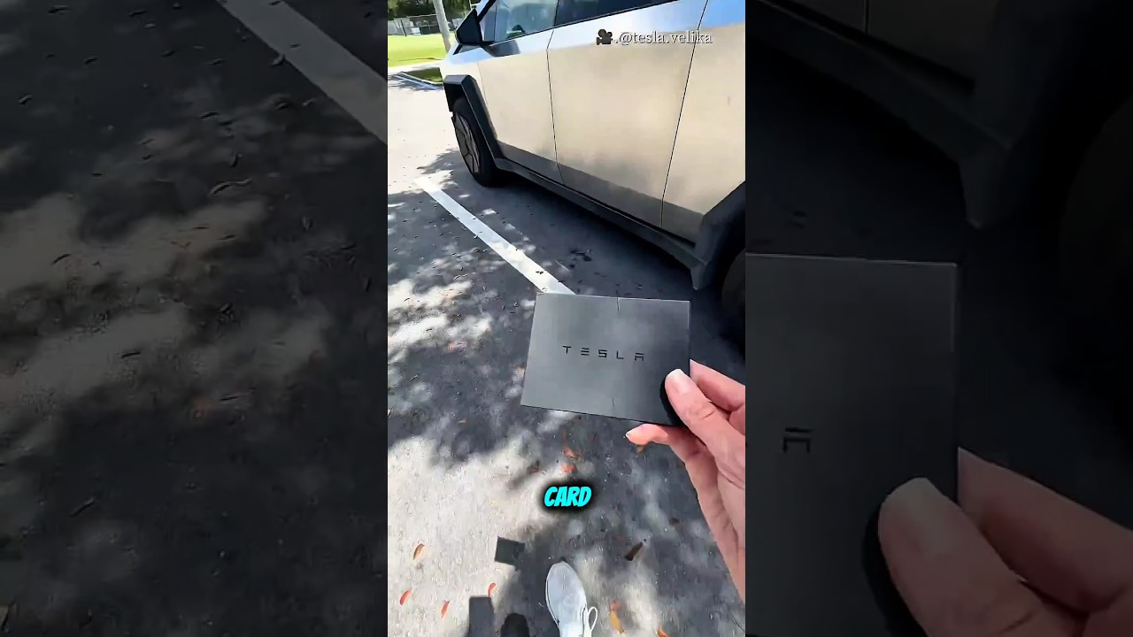 She unlocked a Tesla by accident! 🤯