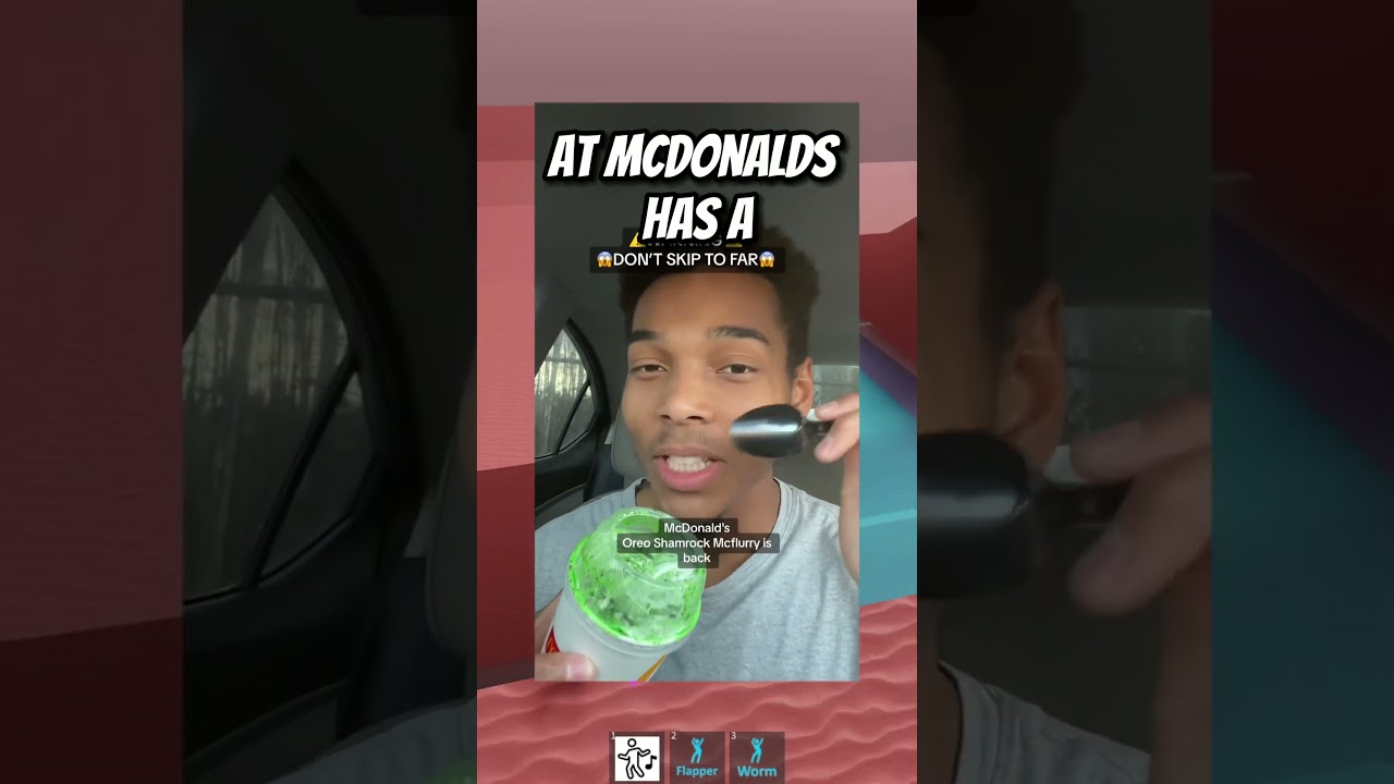 McDonald's McFlurry DARK SECRET! #roblox #viral #storytime #shorts #satire  #funny
