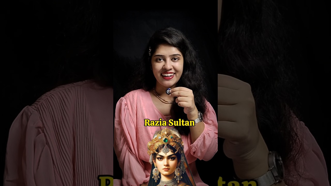 Razia Sultan: Delhi Sultanate Ki Pehli Mahila Sultan 👑 | Razia Sultan History #Shorts