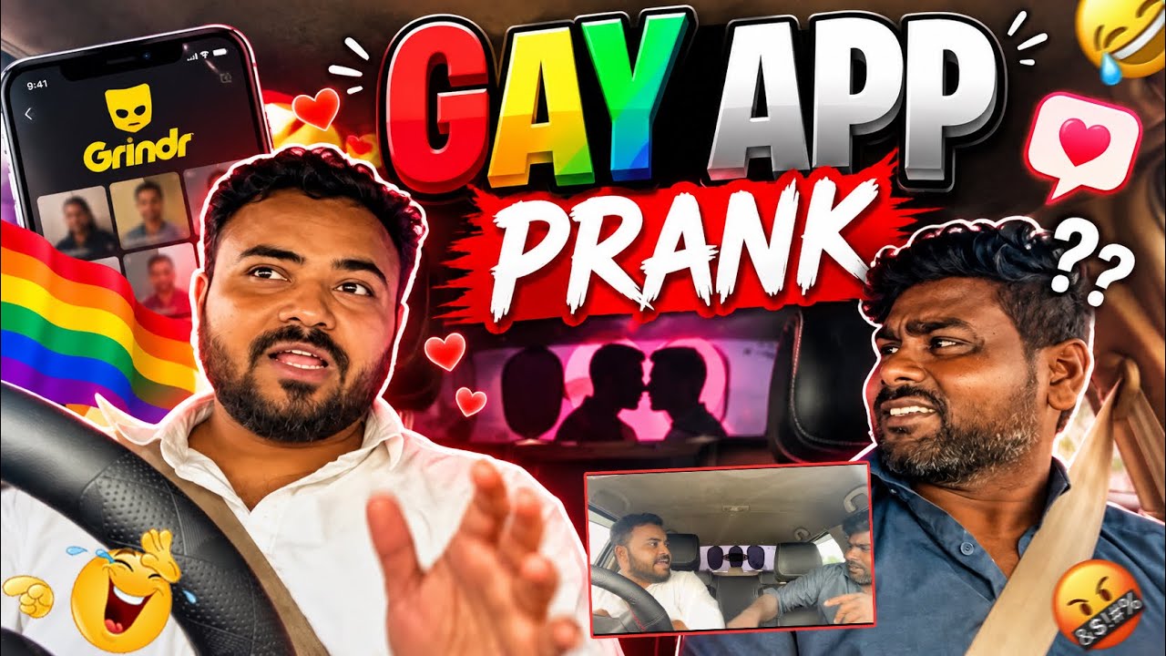 Gay App Prank 🤣 | முத்தம் குடு மாமா 🤣 | Tamil Taxi Car Prank