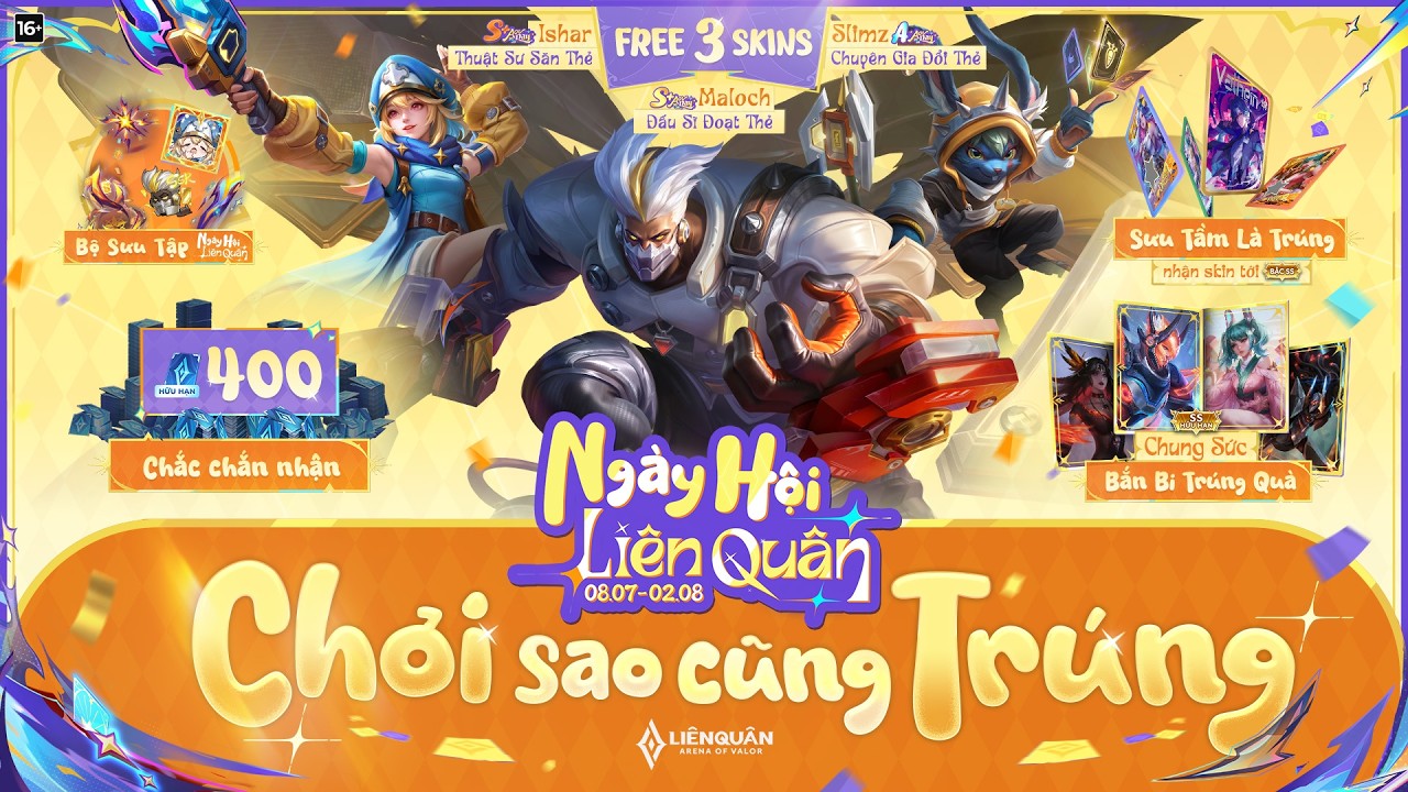 NGÀY HỘI LIÊN QUÂN 2026 - CHƠI SAO CŨNG TRÚNG!