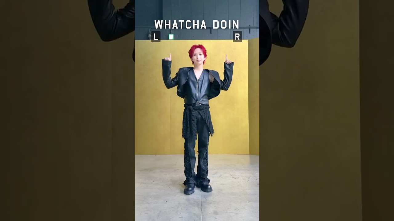 #JO1 | 'WHATCHA DOIN' #REN Dance Lesson How crazy is this choreo? #JO1_WHATCHADOIN #川尻蓮 #shorts