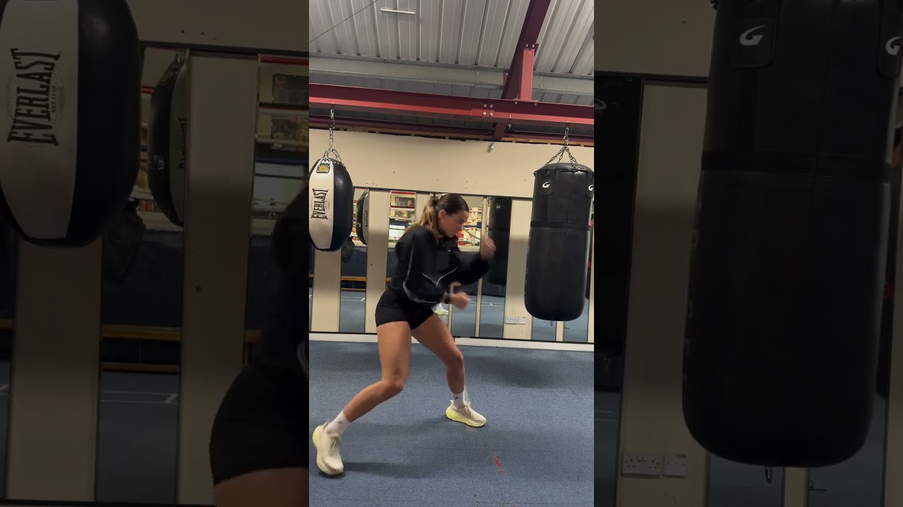 Terri Harper's Shadow Boxing Speed #Boxing #boxingtraining