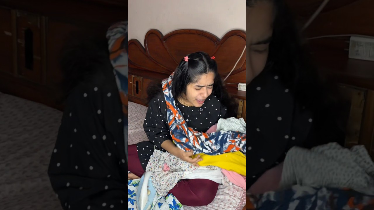 Mujhe ghar ki bahut yaad aayegi 😭❤️‍🩹 #shorts #youtubeshorts #minivlog #vlogs #dailyvlog #comedy