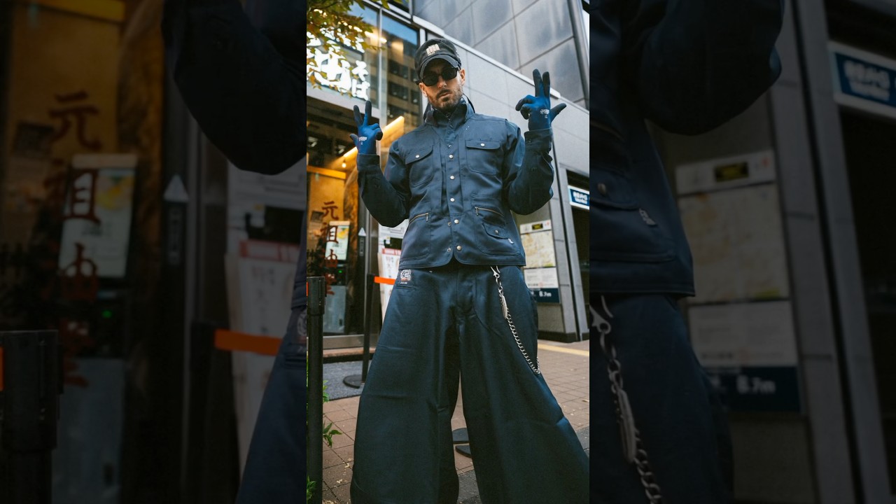 Tokyo workwear hits different—construction drip turned into a lookbook. The style here is unreal.