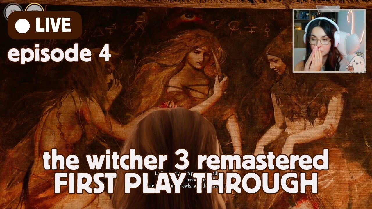 FIRST EVER PLAY THROUGH The Witcher 3 Remastered | Episode 4