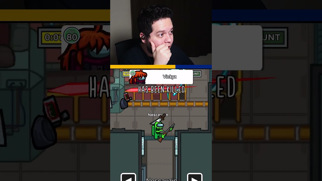 me camuflei no NOVO MECCHA CHAMELEON para AMONG US